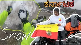 Waved our Karnataka flag in Kashmir💛❤️ Day 06 | Kannada vlog | motovlog | girlrider | bike riding |