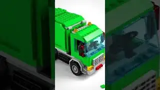 Watch a Lego Garbage Truck Build Animation for Fun and Inspiration