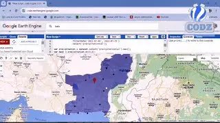 Plot Time Series Graph of Precipitation  using Google Earth Engine  [Part # 1]