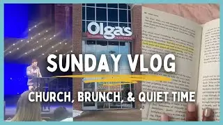 Sunday VLOG // Church, Brunch, & Quiet Time // Kiryn Patrice