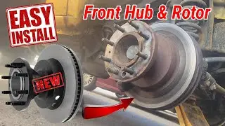 Двигатель FORD E450 E350 E250 6.8! Неисправна ступица/ротор, требуется полная замена. Процедура с...