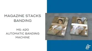 Magazine Stacks Banding ATS MS-420 Banding Machine