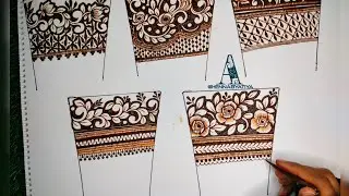 How to do bridal henna start//floral henna starts #hennadesigns #mehndi @hennabyatiya