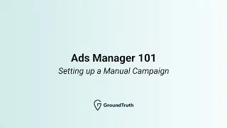 Ads Manager 101
