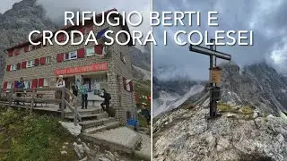 Rifugio BERTI al popera e croda SORA i colesei