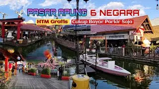 KEINDAHAN PASAR APUNG 6 NEGARA DI KOTA BATU, JAWA TIMUR YANG TIADA DUANYA
