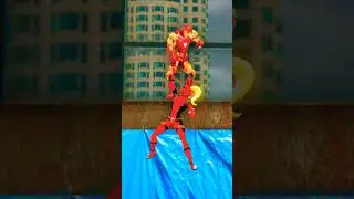 GTA V  IRON MAN HELP LADY DEADPOOL TO TAKE REVENGE 🥵   #viral #shorts #short