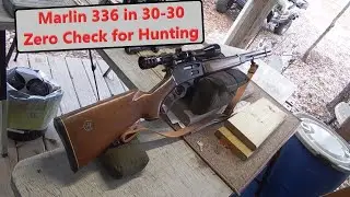 Охотничья винтовка Marlin 336 калибра 30-30 с проверкой пристрелки (Zero Check).