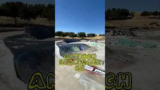Skateboarding every skatepark in NorCal part 92 Antioch skatepark #shorts