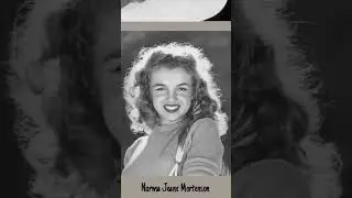 Marilyn Monroe Vs Norma Jean Mortenson💋🥰 #marilynmonroe