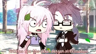 Si ket0s tib4 tiba dek4t dengan si Prim4dona GLMM ||gacha life indonesia||