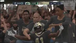 PS5 Madden NFL 21: *Rematch* New Orleans Saints Vs Green Bay Packers Gameplay (No Commentary)