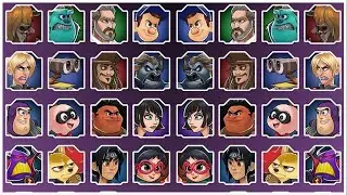 Disney and Pixar Heroes Episode 0 Disney Heroes Battle Mode - Gameplay Walkthrough (iOS, Android)