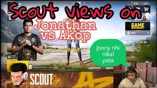 Scout views on Jonathan vs Akop 1v1 fight | Scout | Jonathan ❤️