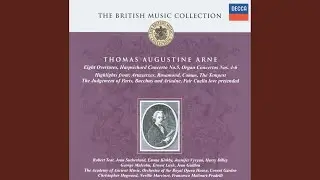 Arne: Bacchus and Ariadne from Six English Cantatas, 1755.: Recitative: The faithless Theseus...