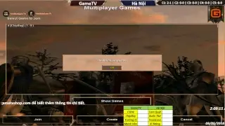 AOE | 4vs4 Random | GameTV vs H&agrave; Nội | Ng&agrave;y 09-05-2018