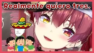 Houshou Marine quiere tres hijos, suéltenme cobardes! [Hololive Sub Español]