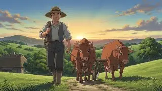 Peaceful Village Family Life 🌾 | Heartwarming Rural Story in Ghibli Style Animation