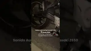 As&iacute; suena una Kawasaki Z650 con escape Austin Racing, disponible en Poland Exhaust 🔊