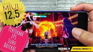 Redmi 9 Honkai Impact 3 Test Setelah Update MIUI 12.5