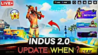 KUNALSTAR LIVE 🔴 INDUS 2.0 UPDATE IS HERE! 😱 New Lobby, Extraction Mode, Custom Room + Gameplay 🔥