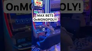 MAX BETS On This Monopoly Slot! #slots #lasvegas