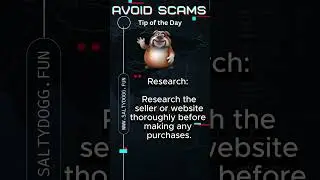 Avoiding Scams Tip Of The Day 3-1-24