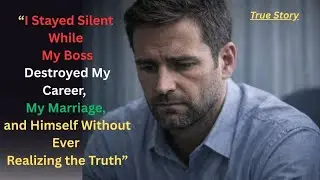&ldquo;I Won My Revenge at Work but Lost My Marriage, My Peace, and the Man I Used to Be