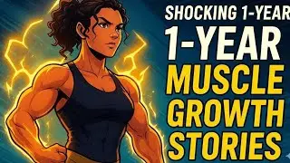 SHOCKING 1-YEAR TRANSFORMATION - muscle anatomy for body building 