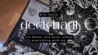 Polymathic Artist Deck Haul | Multiple Deck Unboxings | @EricTecce 