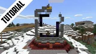 Minecraft: How to Build a Ruined Portal (Step By Step)