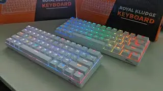 Best Budget Mechanical Keyboard (Royal Kludge RK61 RGB Lighting Effects Showcase)