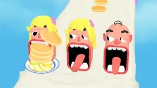 Pancake Run - All Levels (43-45) Gameplay Android,ios