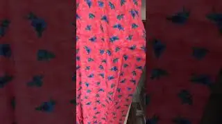 pale rose printed flowers cotton nighty ladies women's|Joy Collection Kakinada #shorts #cottonnighty