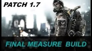 The Division | 6 Piece Classified Final Measure | TANK & SKILL PvE Build