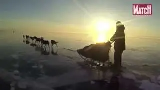 Nicolas Vanier, fin de l'odys&eacute;e au lac Ba&iuml;kal