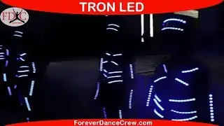 Jakarta LED Dance Show Brings Full Visual Power!
