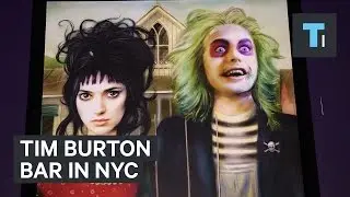 Tim Burton bar in NYC