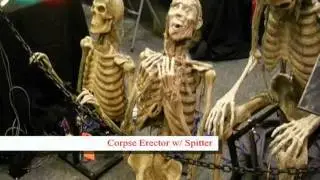 Corpse Erector w Spitter - Animated Halloween Prop - DCProps.com