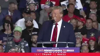 Speech: Donald Trump Holds a Campaign Rally in Allentown, Pennsylvania - October 29, 2024