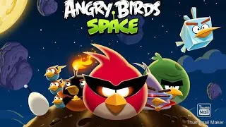 The Oldest Version 1.3.1 of Angry Birds Space Version Showing all Episodes and 46 amount of Eagles