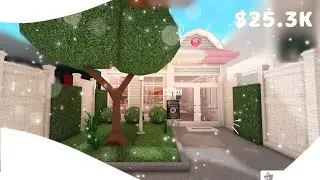BLOXBURG PINK DONUT SHOP (25.3K) - Bloxburg Speedbuild tutorial
