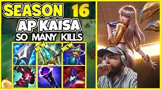 SEASON 16 AP KAI'SA LIMIT TESTING GAME MOST DAMAGE! :) #leagueoflegends #kaisa #apkaisa