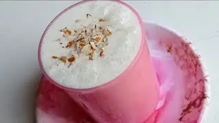 Sweet Badam Lassi Recipe | Easy Summer Drink | How To Make Badam Lassi | Almond Yogurt Drink