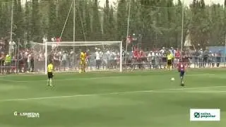 V&Iacute;DEO | Dani C&aacute;rdenas se viste de h&eacute;roe y el Atl&eacute;tico Levante asciende