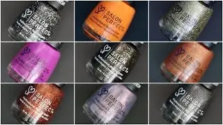 Salon Perfect Drop Dead Gore-geous Swatches || caramellogram