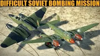 Difficult Soviet Runway Bombing Mission | IL-2 Sturmovik