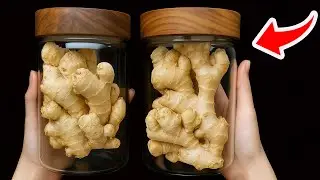 How To Store Fresh Ginger For 1 Year Without Spoilage!