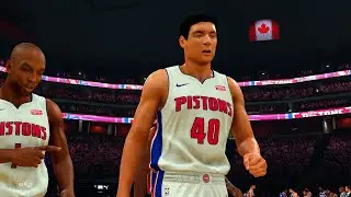 NBA 2K20 - All-Time 76ers vs. All-Time Pistons [1080p 60 FPS]