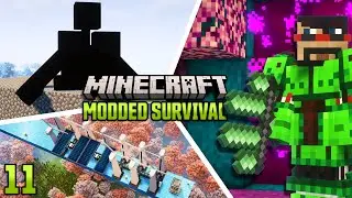 Captain Cheeserson | Minecraft Modded Survival Ep. 11
